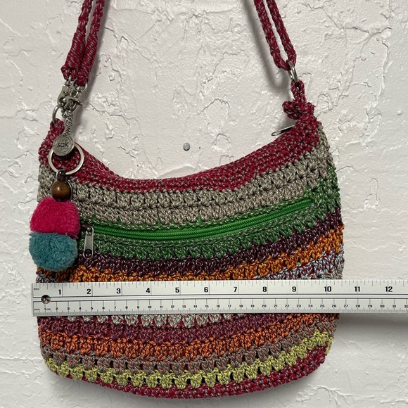 The Sak Multicolor Crochet Shoulder Bag - Picture 3 of 10